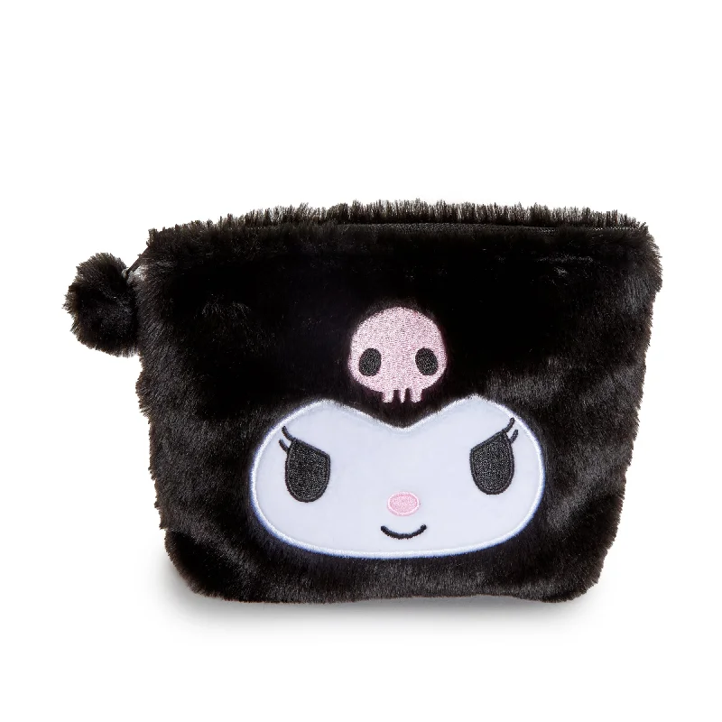 Kuromi Classic Plush Zipper Pouch