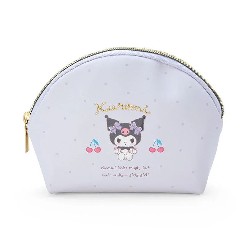 Kuromi Crescent Zipper Pouch