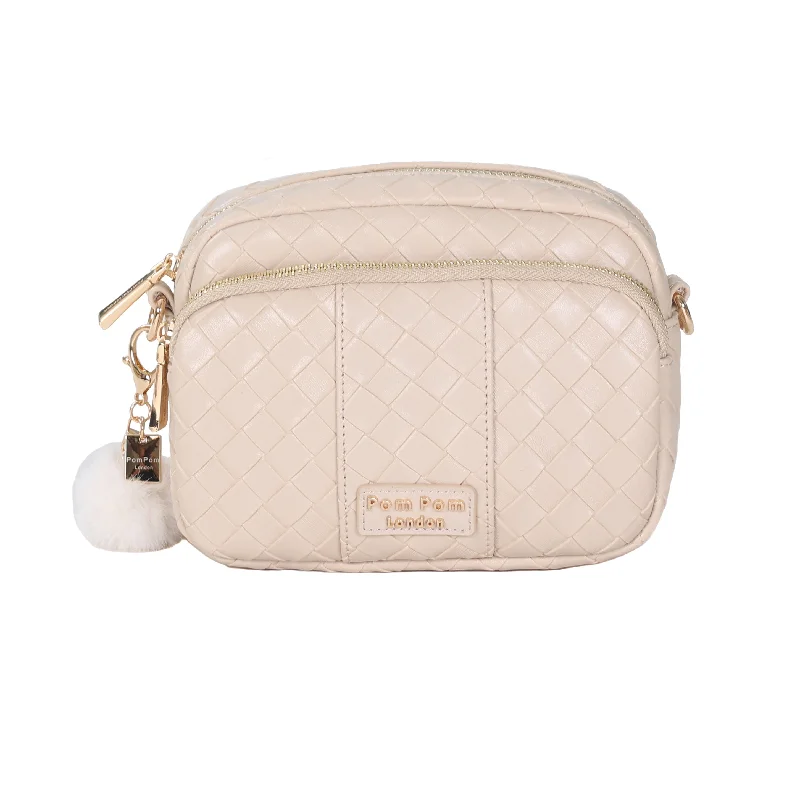 Mayfair Lattice Bag Soft Beige & Accessories