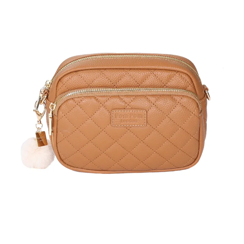 Quilted Mayfair Bag Maple & Accessories