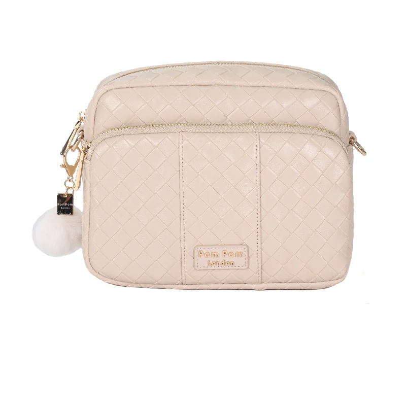 Mayfair Plus Lattice Bag Soft Beige & Accessories