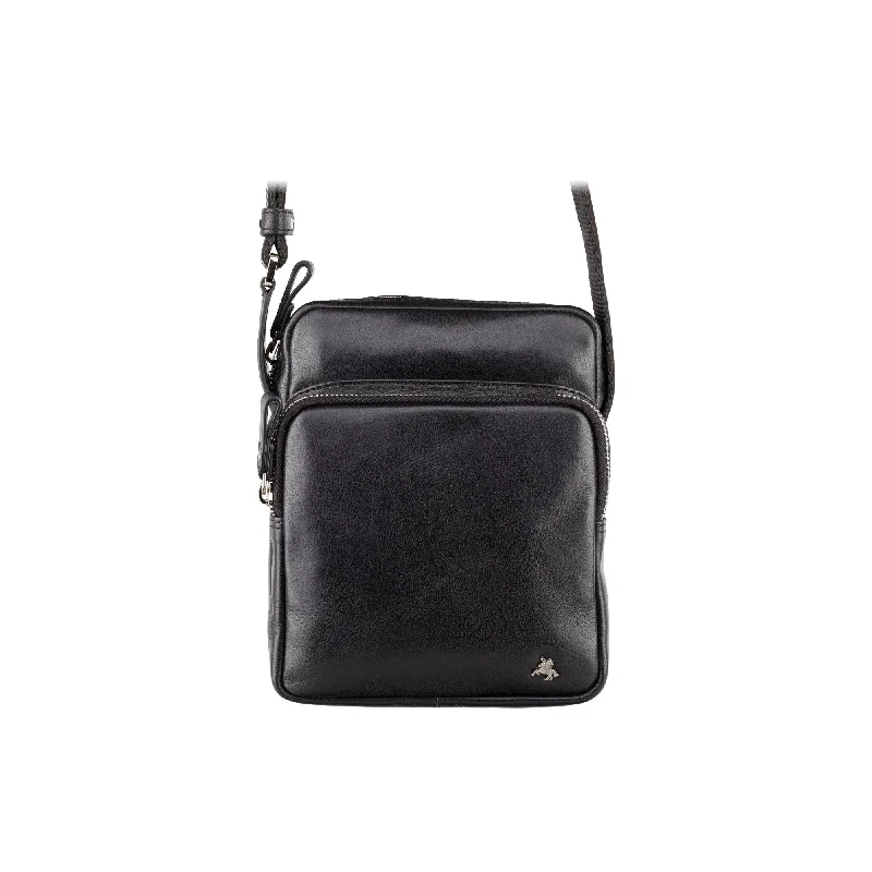 Riley Small Ziptop Bag - Black