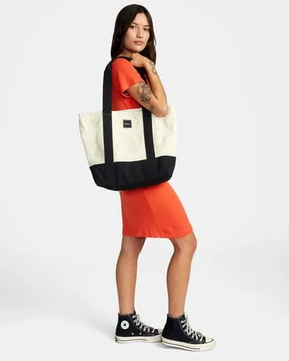 Rvca Carry All Tote Bag Cloud