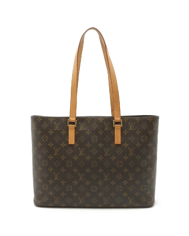 Authentic Louis Vuitton Monogram Tote Bag in Very Good Condition