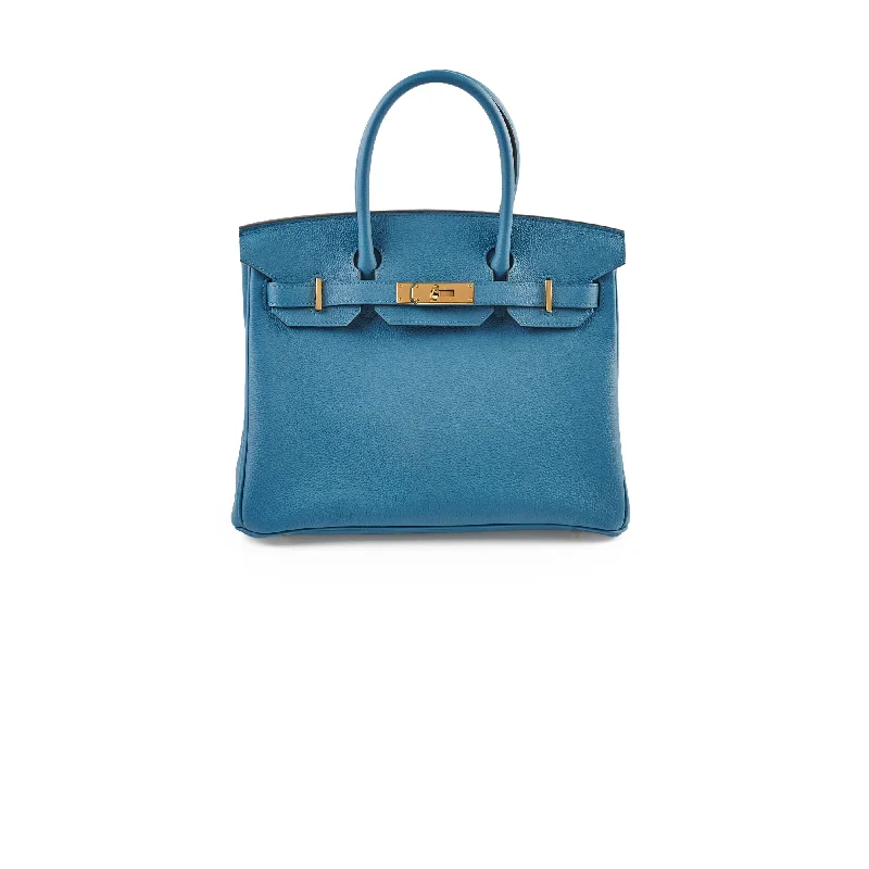 Hermes Birkin 30 Togo 7C Cobalt - Stamp T 2015