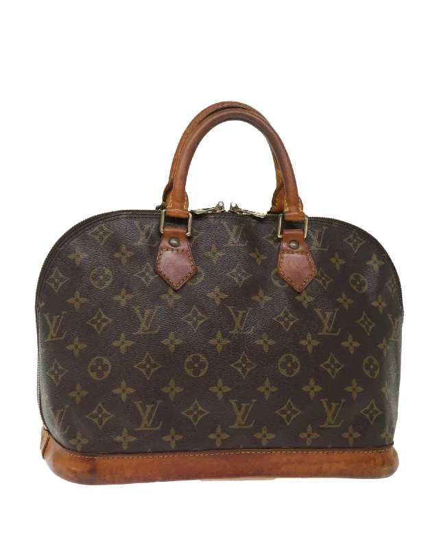 Monogram Canvas Hand Bag with Serial No. and Minor Flaws - France