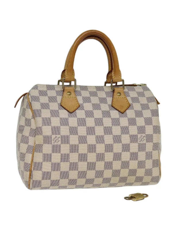 Damier Azur Canvas Hand Bag