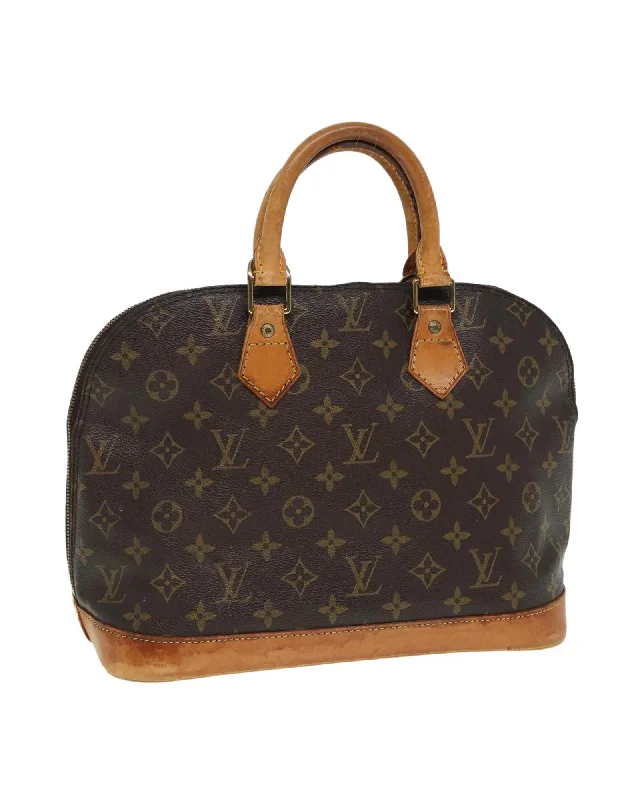 Monogram Canvas Hand Bag with Serial Number - Authentic LV