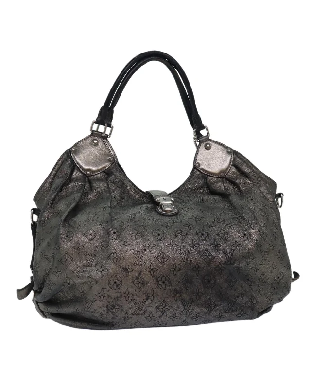 Bronze Monogram Leather Tote Bag - Authenticated