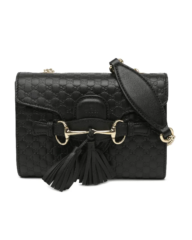 Gucci Horsebit 1955 Small Crossbody Bag in Black Leather  Authentic Gucci GG Marmont Horsebit Crossbody Bag  Gucci Women's Horsebit 1955 Small Shoulder Bag