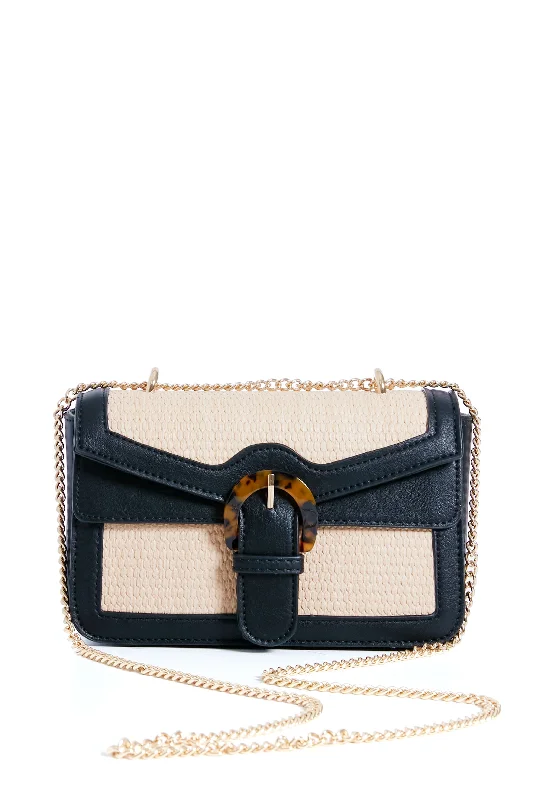 Black Macie Crossbody