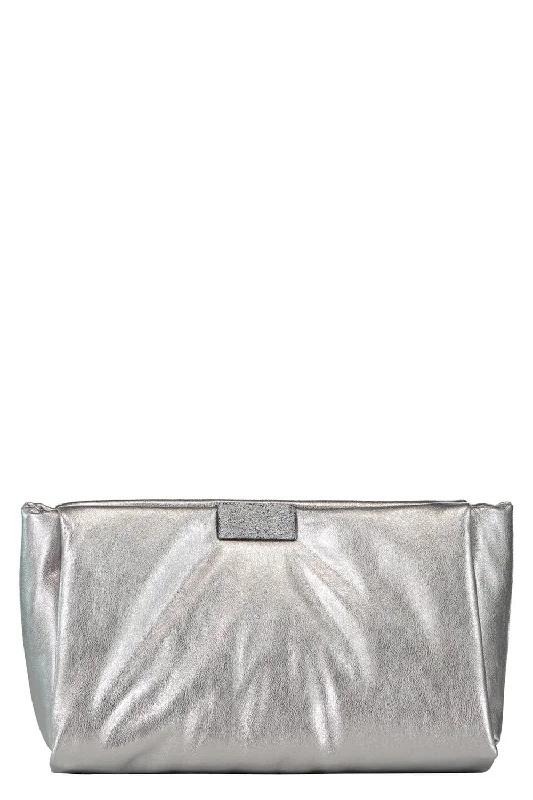 Shimmering Detail Clutch Bag