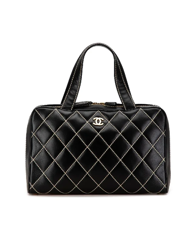 Chanel 19 Black Quilted Leather Shoulder Bag