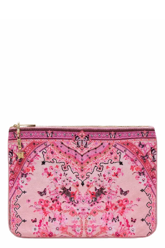 SMALL CANVAS CLUTCH - BOTANICAL NOVELLA