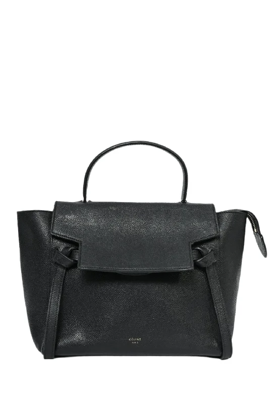 Celine Black Leather Micro Belt Bag (As Is)