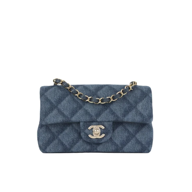 Chanel Mini Rectangular - Dark Denim