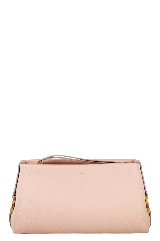 Marcie Clutch - Cement Pink