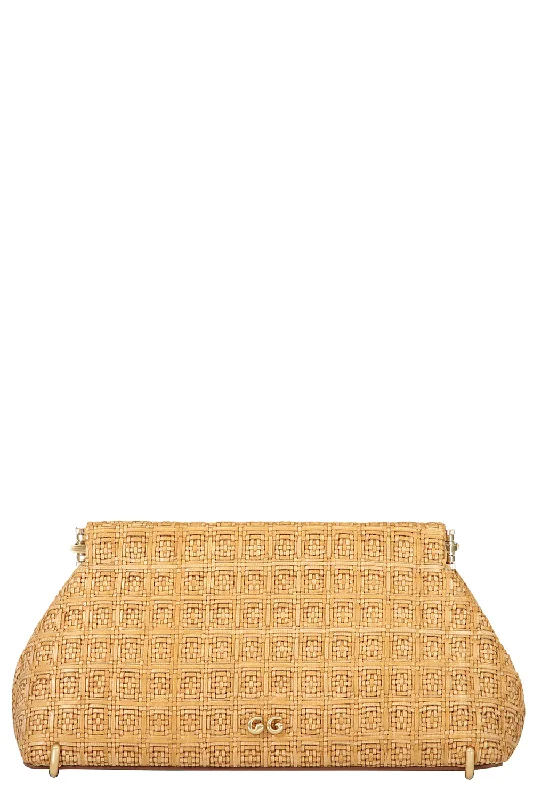 Lillia Clutch - Toasted Natural