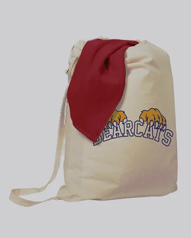 Custom Jumbo Size Cotton Drawstring Laundry Bags - Laundry Bags With Your Logo - SMR