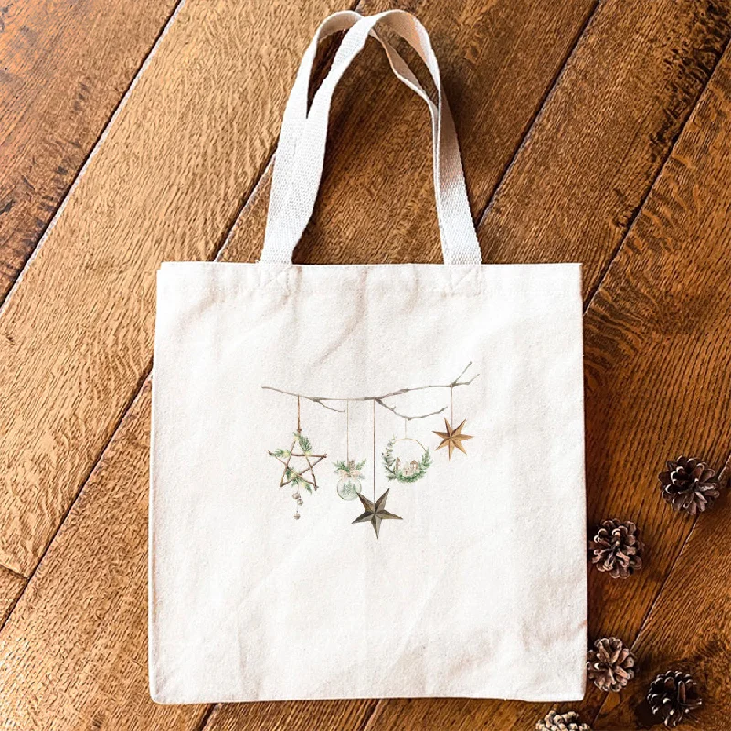 Festive Branch - Canvas Tote Bag