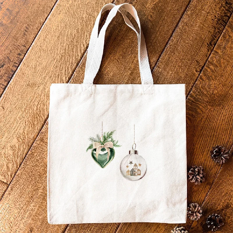 Greenery Ornaments - Canvas Tote Bag