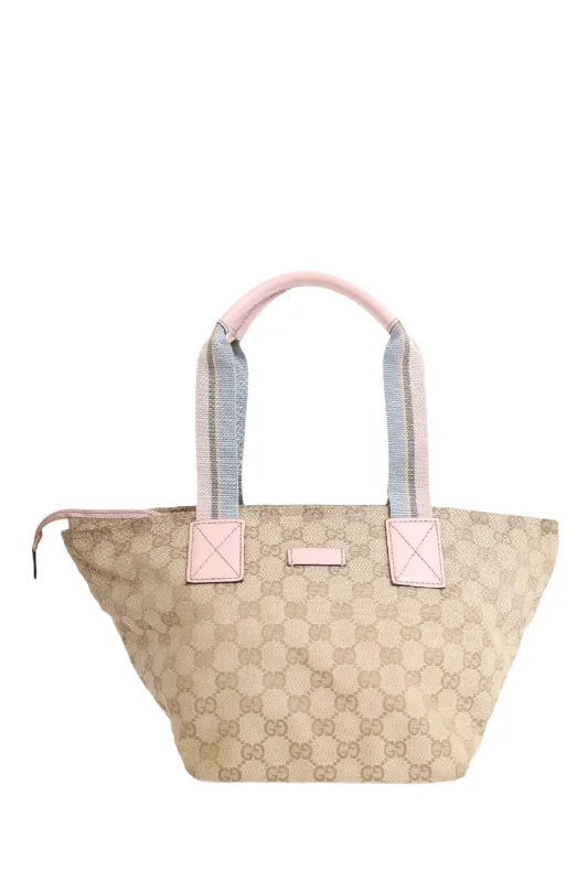 Gucci Beige GG Canvas Mini Tote