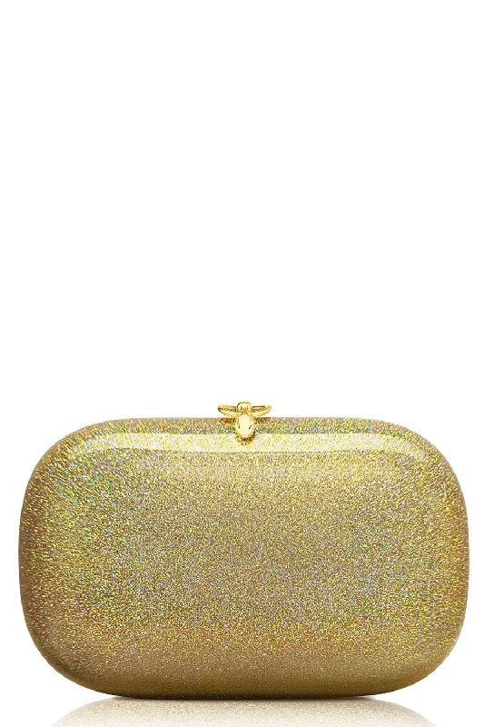 Elina Plus Clutch - Gold Rainbow