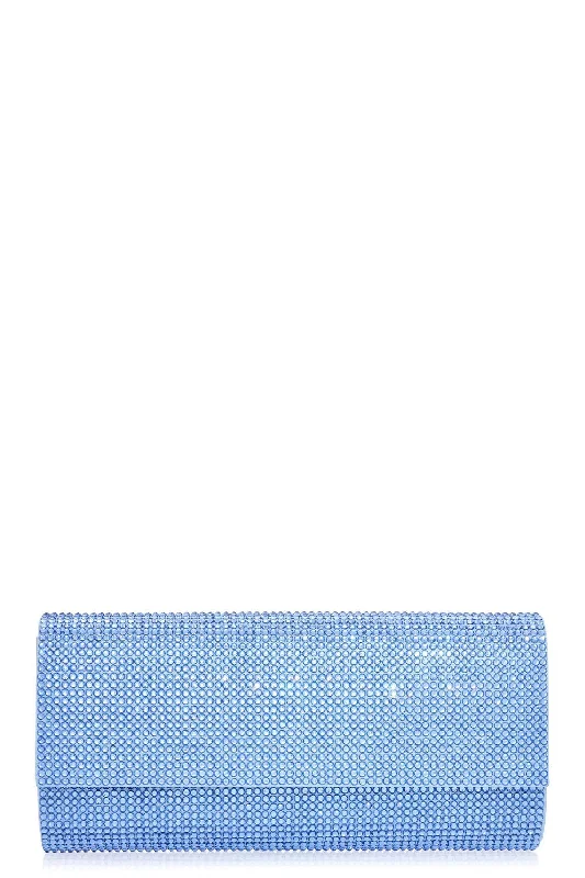 Perry Clutch - Light Sapphire