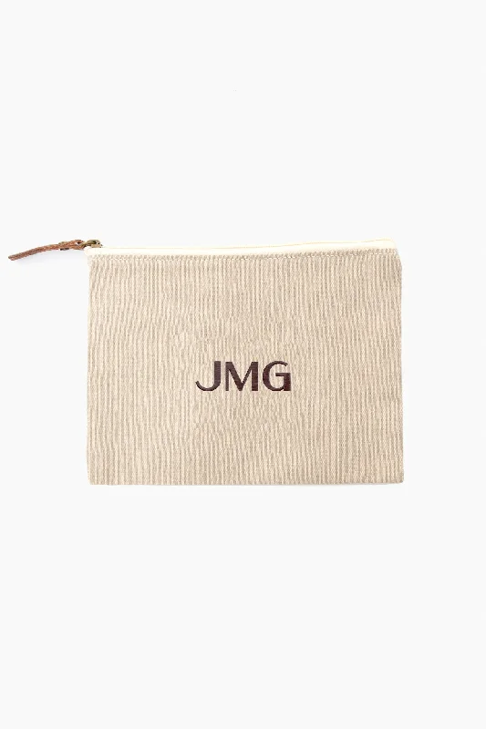 Jute Cosmetic Bag