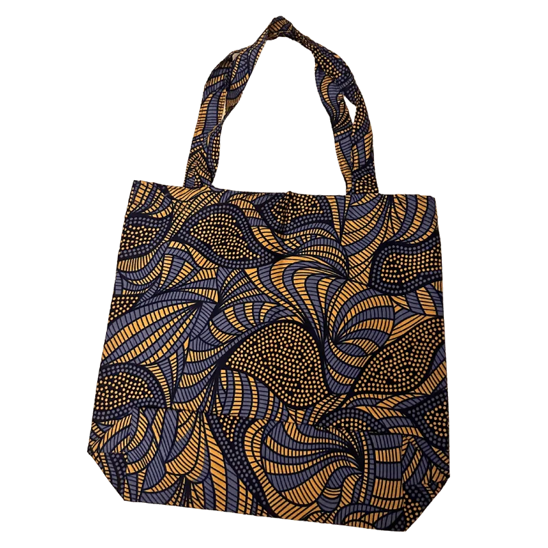 African Print Tote Bag Pattern 5