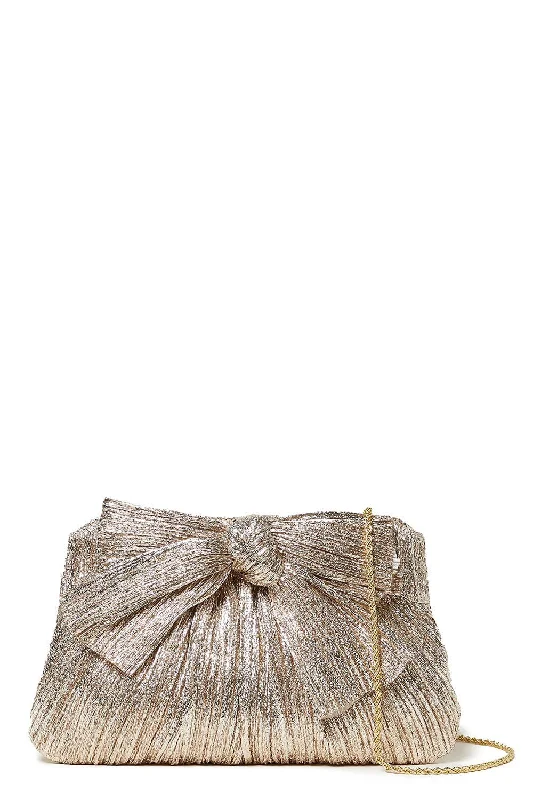 Rayne Clutch - Champagne