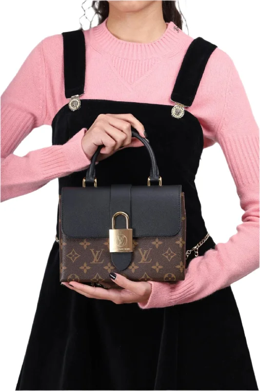 Louis Vuitton 2022 Black/Monogram Locky BB with Strap