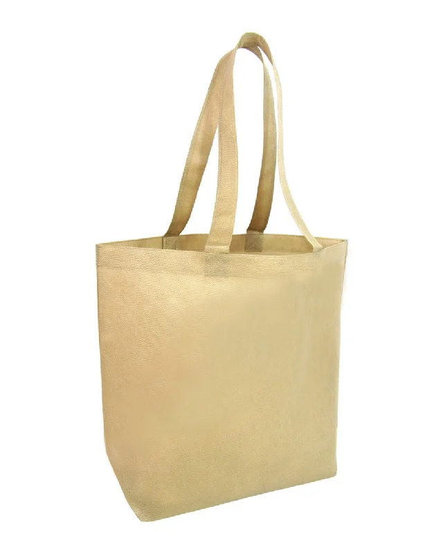 Non-Woven Large Tote Bag W/ Bottom Gusset - GN25