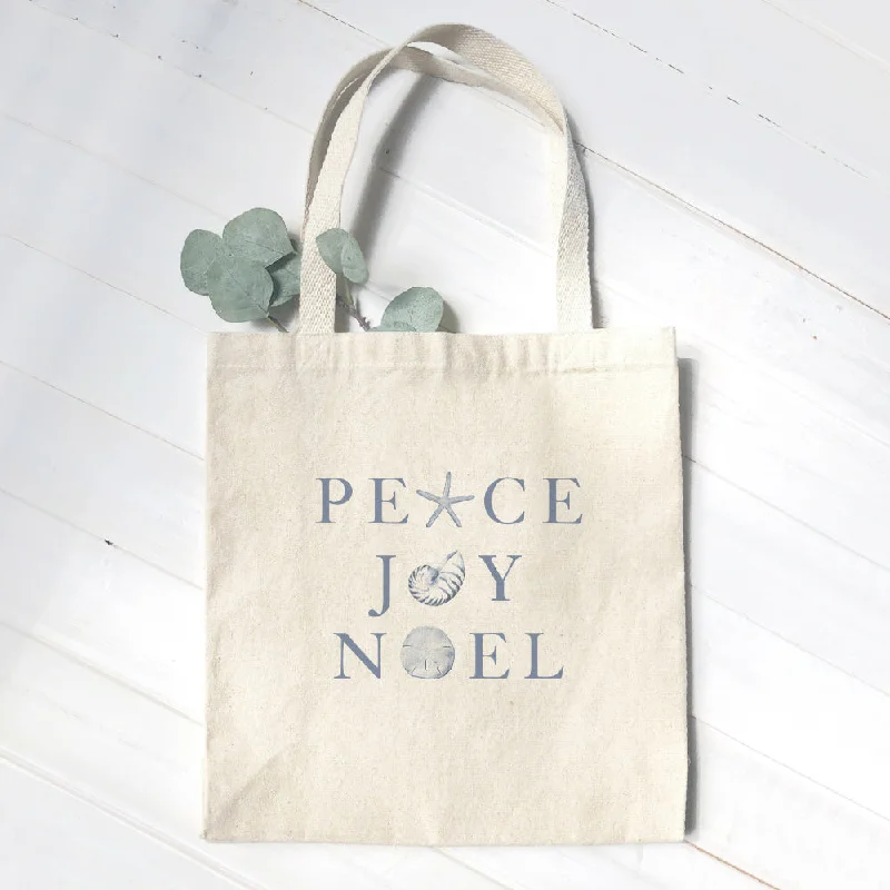 Peace Joy Noel - Canvas Tote Bag