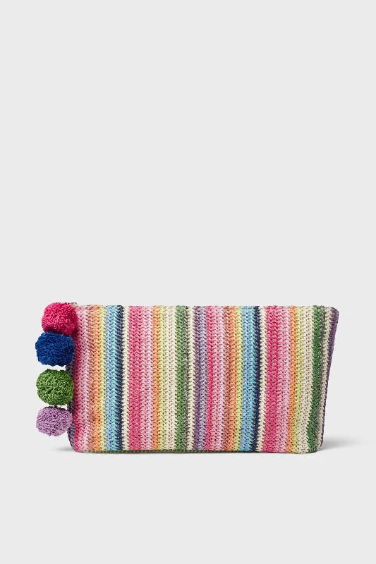 Rainbow Paloma Clutch