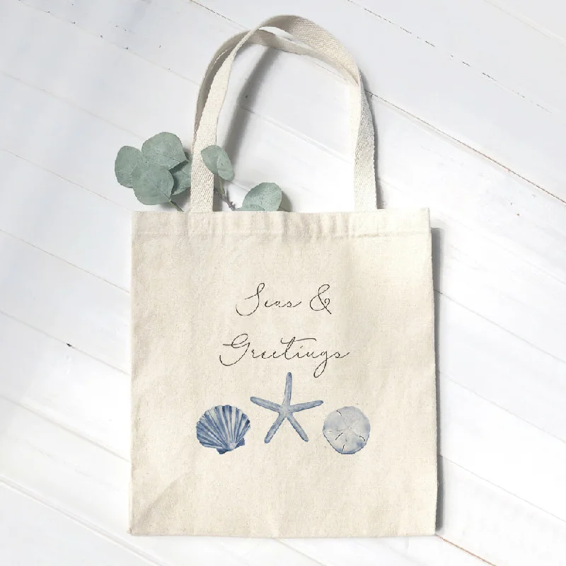 Seas & Greetings - Canvas Tote Bag