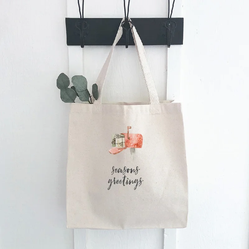 Season Greetings Mailbox - Canvas Tote Bag