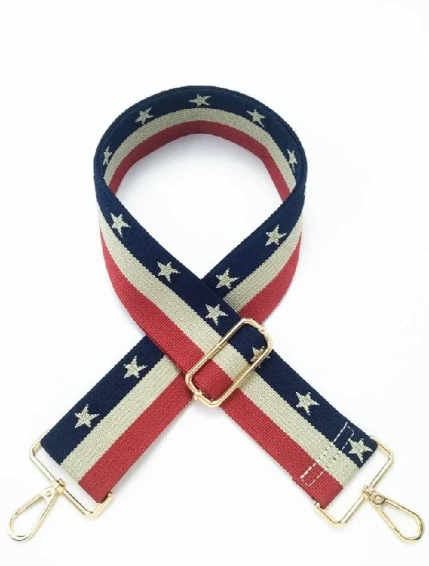 TG10193 American Flag Adjustable Guitar Strap