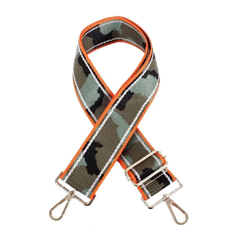 TG10230 Adjustable Woven Camo Print Guitar Strap