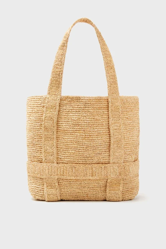 The Original Natural Straw Traveler Hat Bag