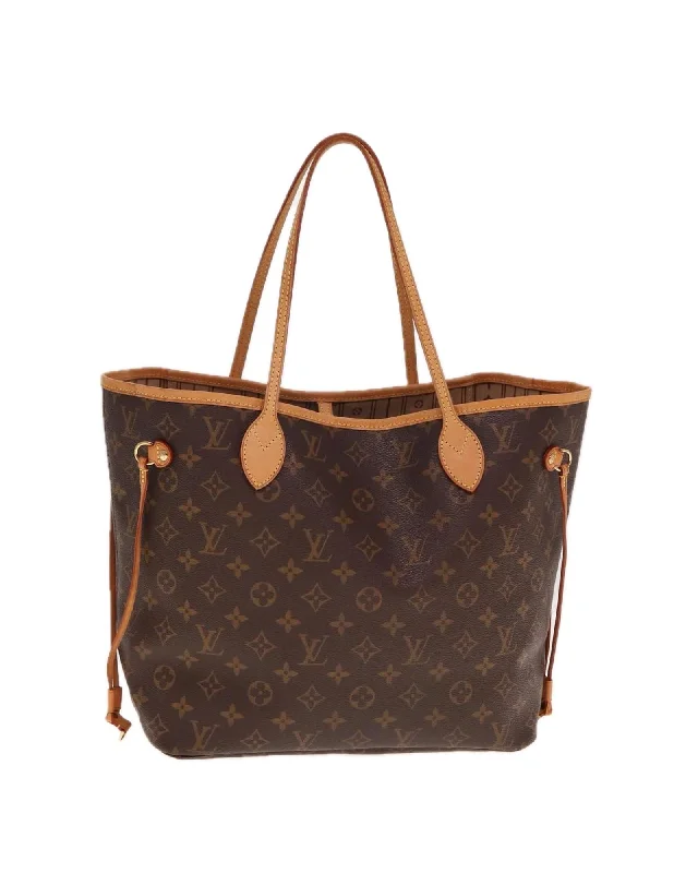 Monogram Canvas Tote Bag with Dust Bag