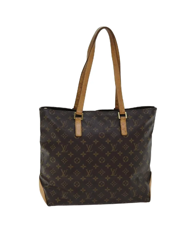 Monogram Canvas Cabas Mezzo Tote Bag