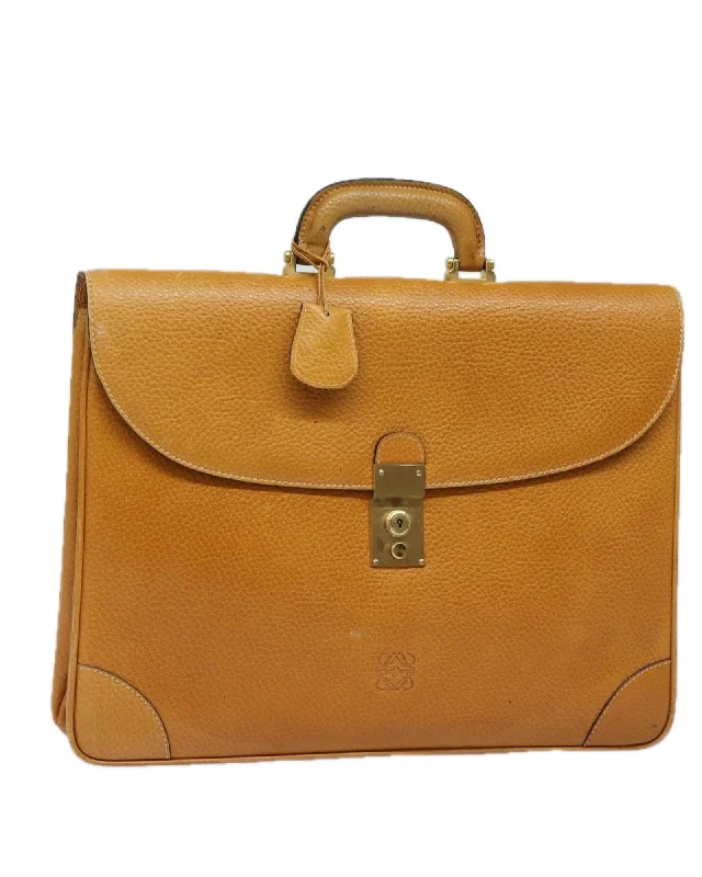 Anagram Leather Hand Bag with Key and Clochette