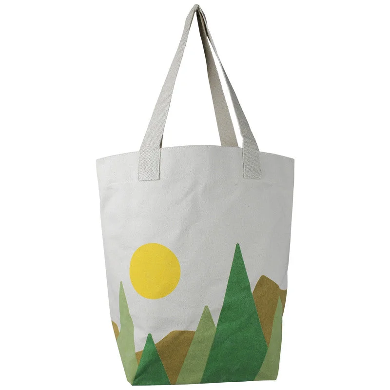 Tote, Canvas - Mountainscape