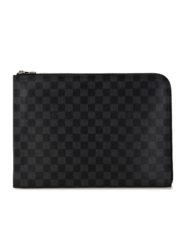 Louis Vuitton Damier Graphite Canvas Zippy Wallet M61727