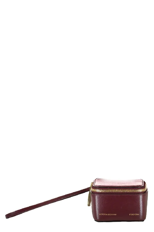 Vanity Micro Clutch - Burgundy