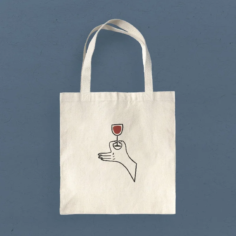 Wine Etiquette - Canvas Tote Bag