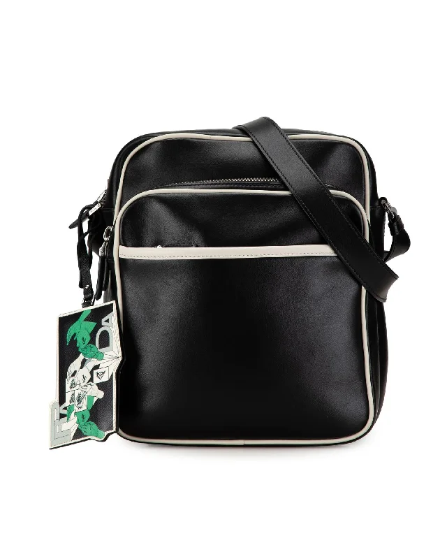 Prada ReEdition 2005 Crossbody Bag in Black Leather