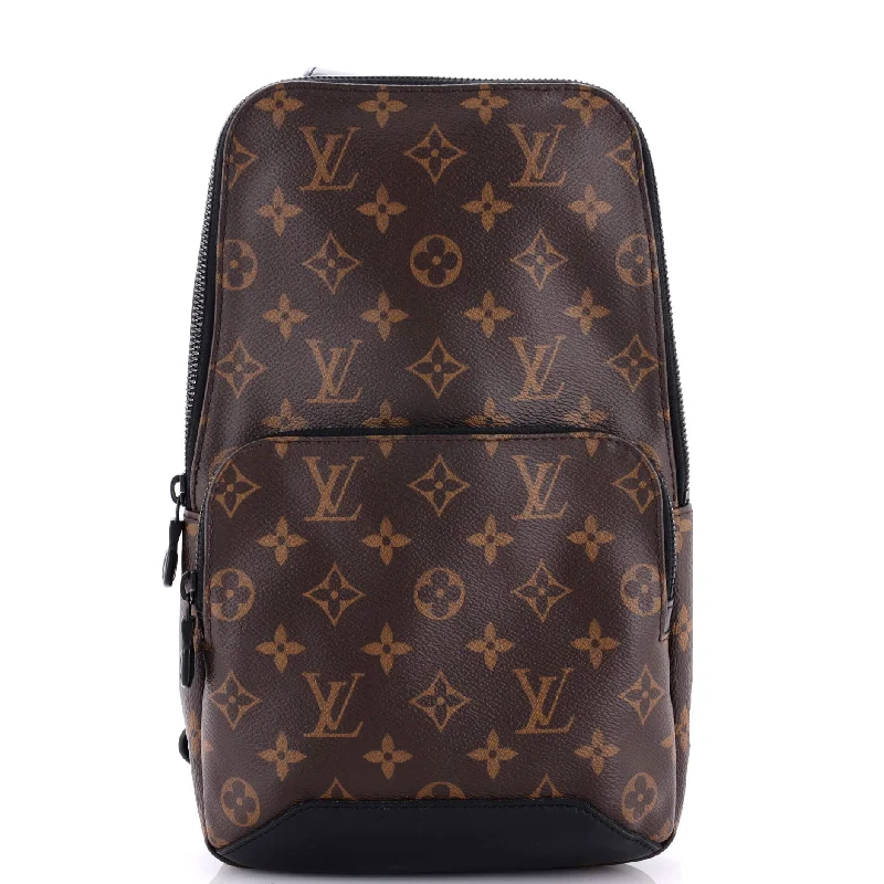 Avenue Sling Bag Macassar Monogram Canvas