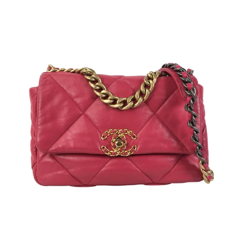 Chanel 19 Flap Small Pink Lambskin